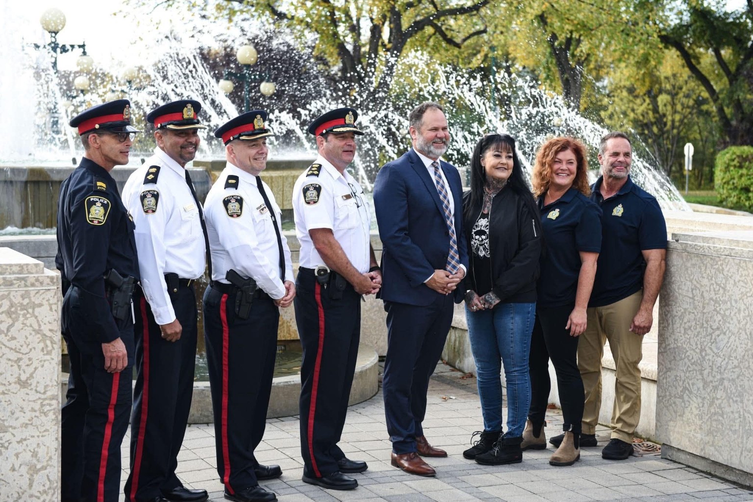 Mother Ink with Winnipeg Police Service and community partners